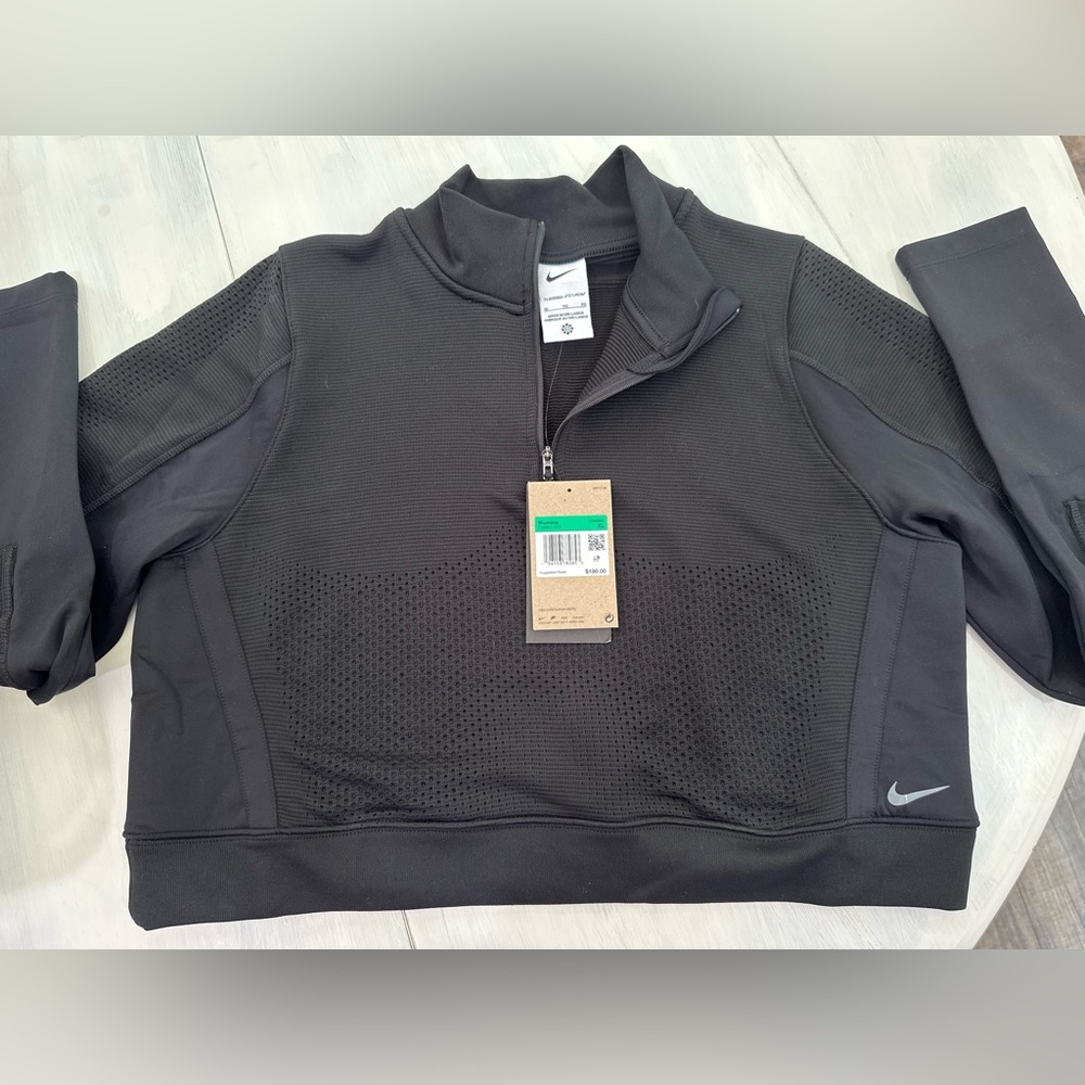 Nike Thermafit crop training pullover women’s xl